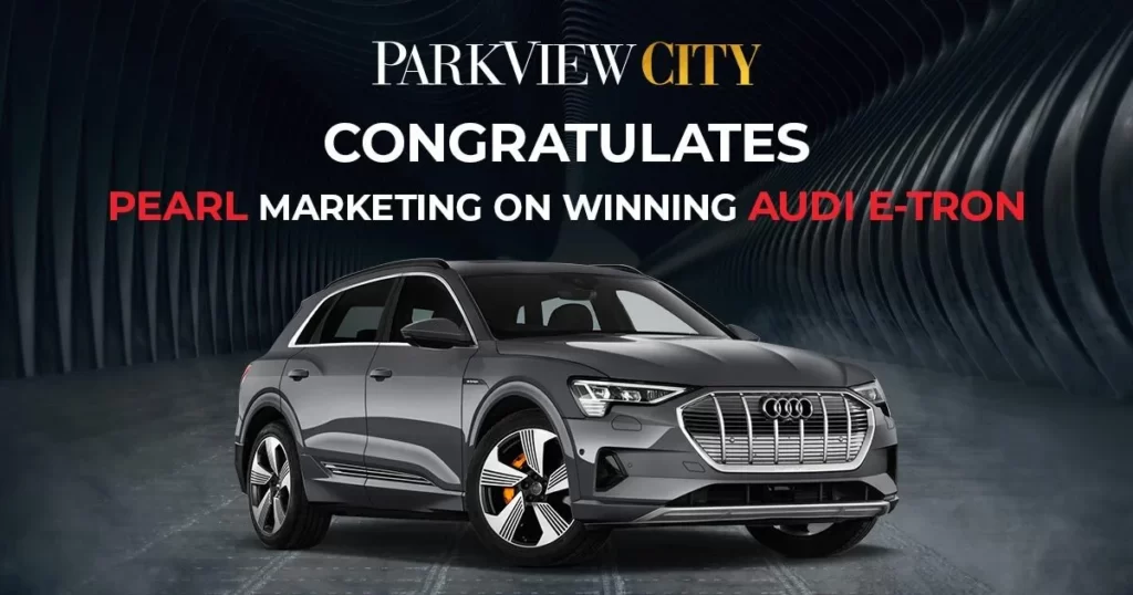 Pearl Marketing Won an Audi E Tron